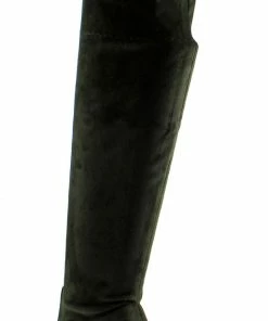 Forever Match-L8 Women's Thigh High Heeled Platform Boots