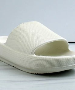 Forever Meek-02 Women's Platform Divot Open Toe Slides