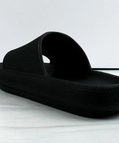 Forever Meek-02 Women's Platform Divot Open Toe Slides