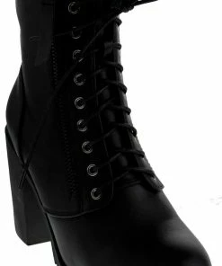 SBW Shoes Michi 3 Women's Chucky Heel Combat Boot