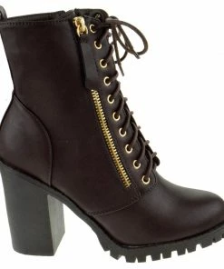 SBW Shoes Michi 3 Women's Chucky Heel Combat Boot