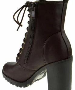 SBW Shoes Michi 3 Women's Chucky Heel Combat Boot