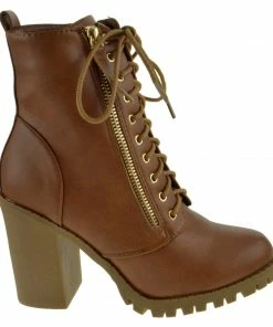 SBW Shoes Michi 3 Women's Chucky Heel Combat Boot