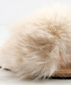 Lucky Top Misty 1K Little Girls Ultra Fluffy Flat Slip On Sandals Girl's