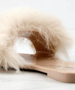 Lucky Top Misty 1K Little Girls Ultra Fluffy Flat Slip On Sandals Girl's