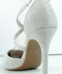 Top Moda Monroe 5 Women's Closed Toe Strappy Mid Dress Heels