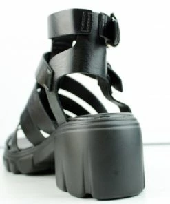 YOKI Nova Women's Caged Double Buckle Chunky Platform Sandals