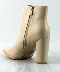 MATA Obsession Game Womens Block Heel Pointed Toe Ankle Boots