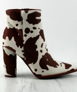 MATA Obsession Game Womens Block Heel Pointed Toe Ankle Boots