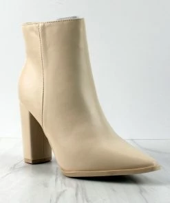 MATA Obsession Game Womens Block Heel Pointed Toe Ankle Boots