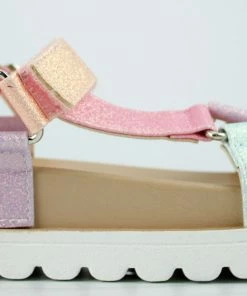 Lucky Top Odie 77K Little Girl's Strappy Comfort Flat Sandals Girl's Sandals