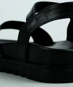 Lucky Top Odie 9K Little Girl's Wide Band Platform Sandals Girl's Sandals