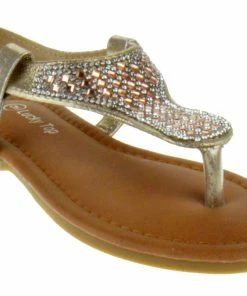 SHOE BARGAIN WAREHOUSE (WWW.SBWSHOES.COM) Owen 1K Little Girls Gladiator Sandals Girl's