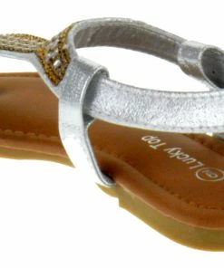 SHOE BARGAIN WAREHOUSE (WWW.SBWSHOES.COM) Owen 1K Little Girls Gladiator Sandals Girl's