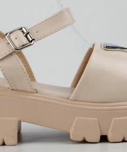 Lemonade Primal Women's Wide Band Chunky Platform Sandals