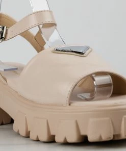 Lemonade Primal Women's Wide Band Chunky Platform Sandals