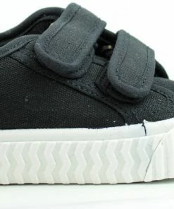 YOKI Paige 06Y Little Girl's Velcro Double Strap Canvas Sneakers