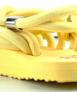 YOKI Pearly Y Eva Little Girl's Strappy Lace Up Flat Sandals