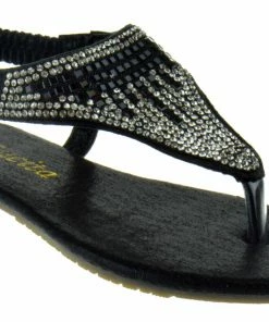 Lucita LIQUIDATIONS! Pecko 1803 KM Girl's Rhinestone Sandals