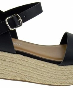 Cityclassified Picosa S Womens Strappy Wedged Espadrille Sandals