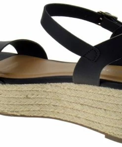 Cityclassified Picosa S Womens Strappy Wedged Espadrille Sandals