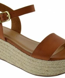 Cityclassified Picosa S Womens Strappy Wedged Espadrille Sandals
