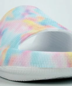 Top Moda Women's Pixel 5 Womens Single Wide Band Slip On Sandals