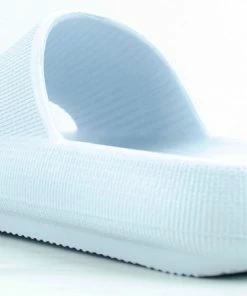 Top Moda Pixel 91 Womens Light Weight Wide Band Slip On Sandals Women's