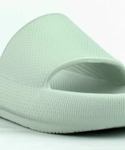 Top Moda Pixel 91 Womens Light Weight Wide Band Slip On Sandals Women's