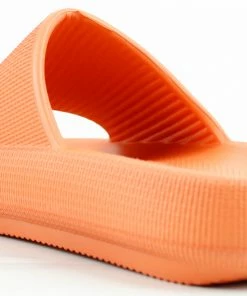 Top Moda Pixel 91 Womens Light Weight Wide Band Slip On Sandals Women's