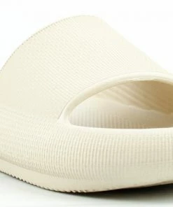 Top Moda Pixel 91 Womens Light Weight Wide Band Slip On Sandals Women's