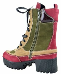 Bamboo Powerful 06s Women's Chunky Heel Combat Boots 33 Bamboo Powerful 06s Women's Chunky Heel Combat Boots
