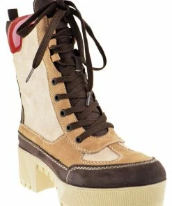 Bamboo Powerful 06s Women's Chunky Heel Combat Boots 24 Bamboo Powerful 06s Women's Chunky Heel Combat Boots