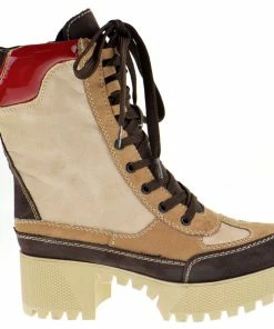 Bamboo Powerful 06s Women's Chunky Heel Combat Boots 25 Bamboo Powerful 06s Women's Chunky Heel Combat Boots