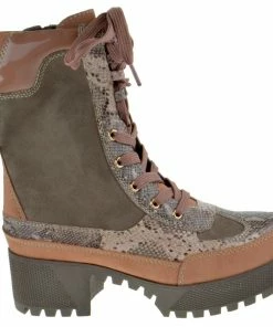 Bamboo Powerful 06s Women's Chunky Heel Combat Boots 28 Bamboo Powerful 06s Women's Chunky Heel Combat Boots