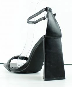 Bamboo Premiere 07 Womens Triangle Heel Ankle Strap Sandals Women's