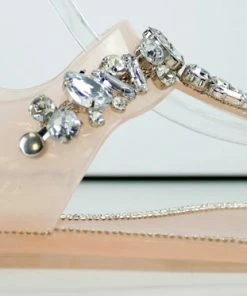 Forever Proceed-10 Womens Sling Back Gem Embellished Thong Sandals Women's 16 Forever Proceed-10 Womens Sling Back Gem Embellished Thong Sandals Women's