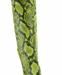 Bamboo Profound 07 Women's Plain Over The Knee Snake Boot