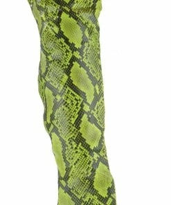 Bamboo Profound 07 Women's Plain Over The Knee Snake Boot