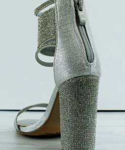 Forever Women's Pumps Quality 84 Womens Strappy Ultra Bling Rhinestone Dress Heel