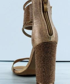 Forever Women's Pumps Quality 84 Womens Strappy Ultra Bling Rhinestone Dress Heel