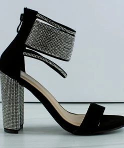 Forever Women's Pumps Quality 84 Womens Strappy Ultra Bling Rhinestone Dress Heel