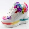 Anthony Wang Raisins 02 Womens Multi Tone Decretive High Top Sneakers