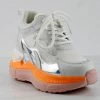 Anthony Wang Raisins 04 Multi Tone Sole Lace Up Platform Fashion Sneakers Women's