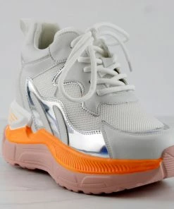 Anthony Wang Raisins 04 Multi Tone Sole Lace Up Platform Fashion Sneakers Women's