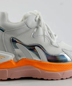 Anthony Wang Raisins 04 Multi Tone Sole Lace Up Platform Fashion Sneakers Women's