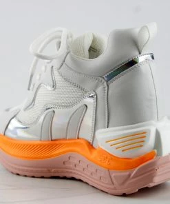 Anthony Wang Raisins 04 Multi Tone Sole Lace Up Platform Fashion Sneakers Women's