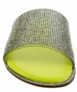 DD Lucita Sarah 01 Women's Rhinestone Flat Slides