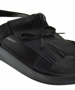 Forever Scope 03 Womans Fringe Ankle Strap Open Toe Sandal