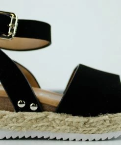 Forever Sensational-1KA Baby Girl's Strappy Platform Espadrille Sandals